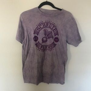 The office schrute farms tie dye tee